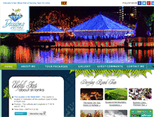 Tablet Screenshot of dazzlingtours.com